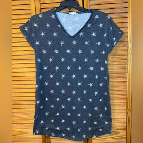 T-Shirt Dress, Star Pattern - Picture 2 of 4